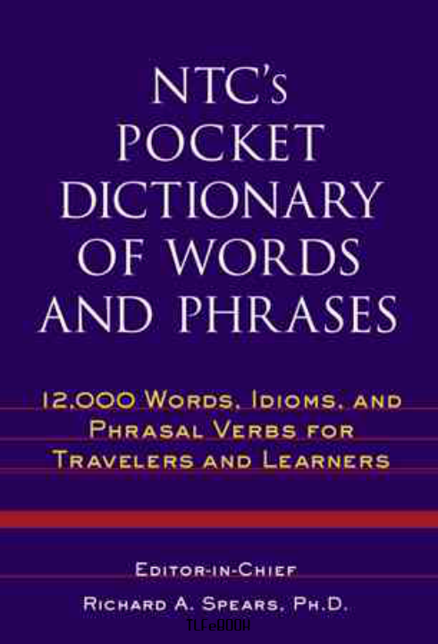 Dictionary Of Words And Phrases cover