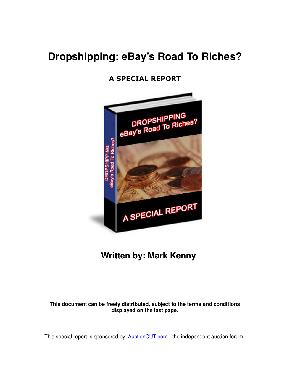 dropshipreport cover