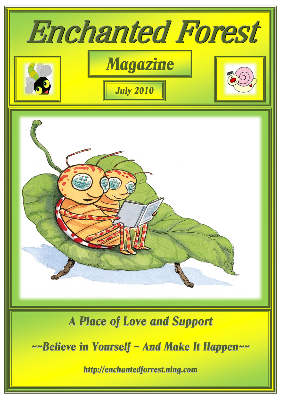 July-2010-Enchanted-Forest-Magazine cover