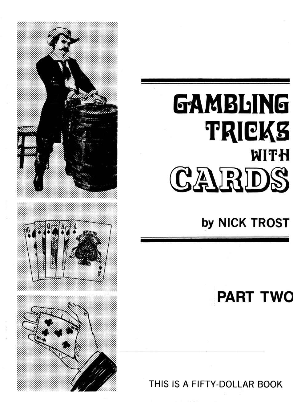 Nick Trost - Gambling Tricks with Cards cover