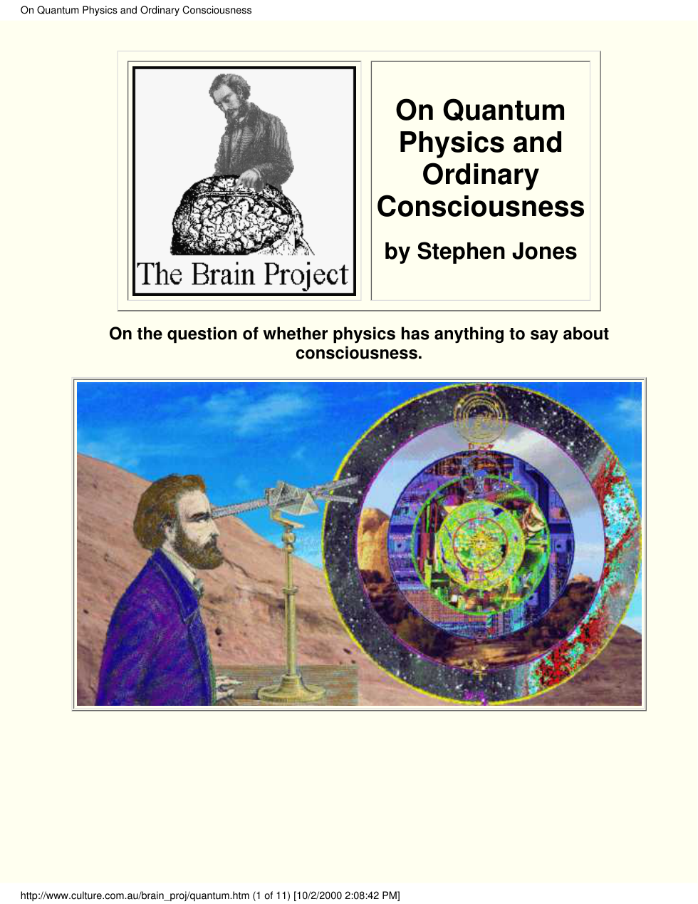 Quantum Physics And Ordinary Consciousness cover