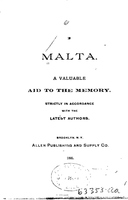 malta aid cover