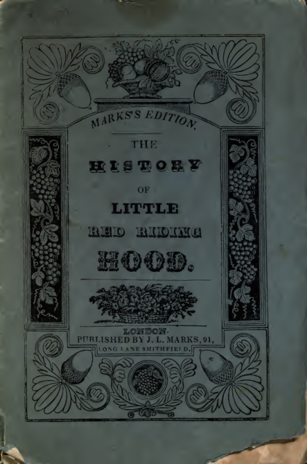 The History of Little Red Riding Hood cover