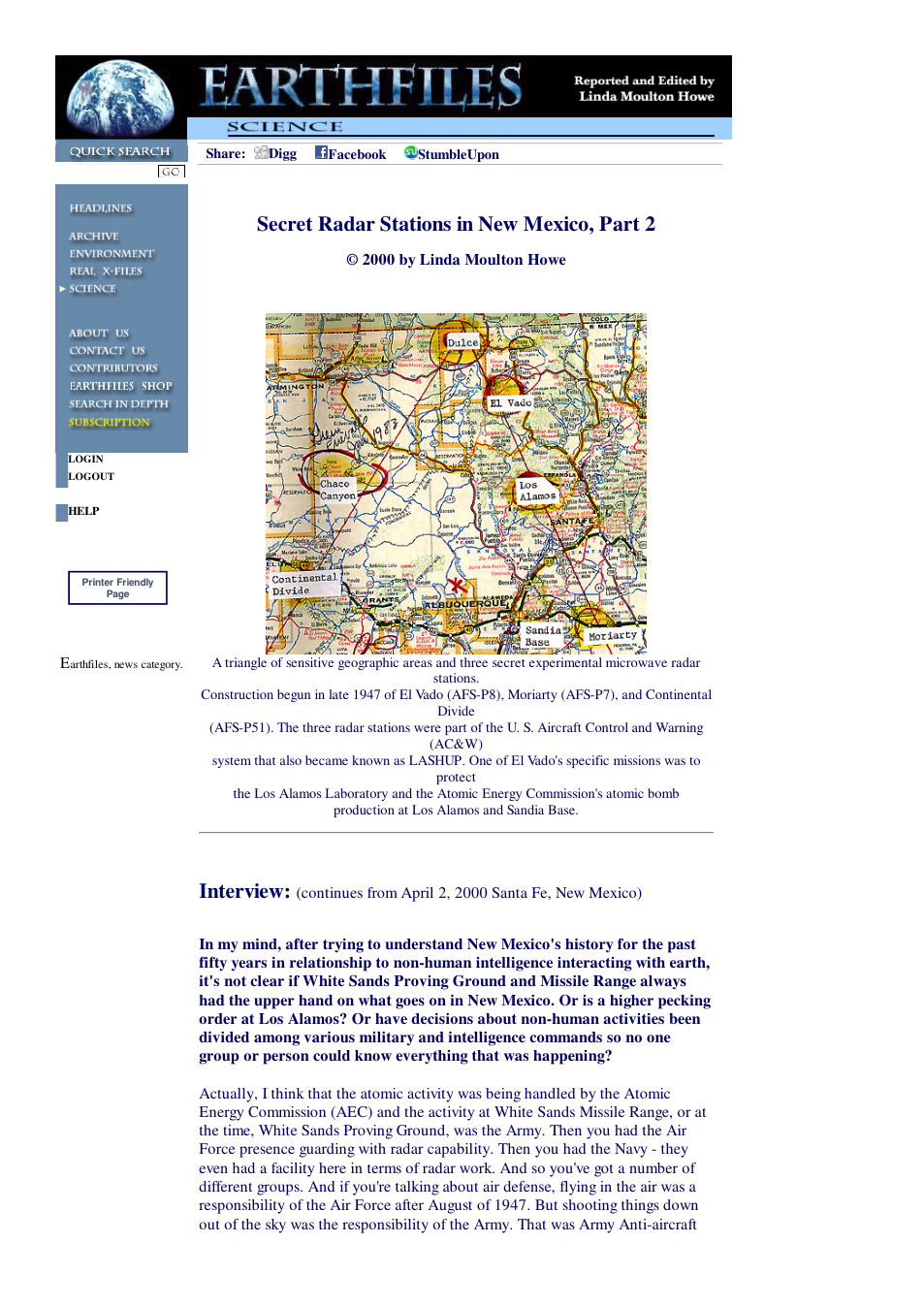 04 02 2000 Secret Radar Stations in New Mexico, Part 2 cover