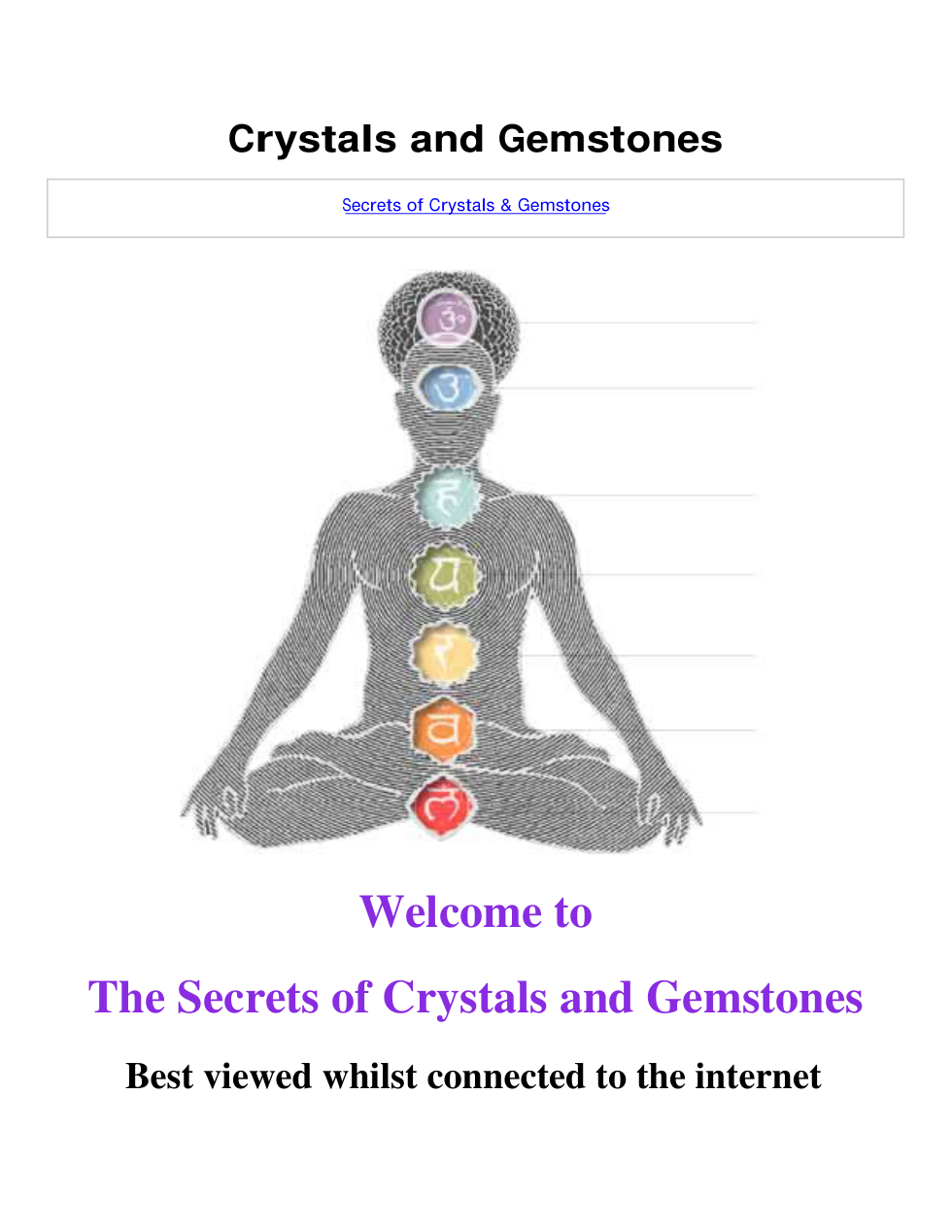 Crystals And Gemstones cover