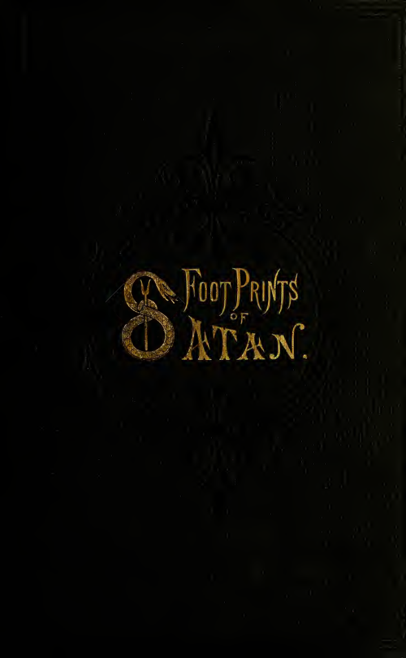The Foot-Prints of Satan, or, The Devil in History - H Read (1873) cover