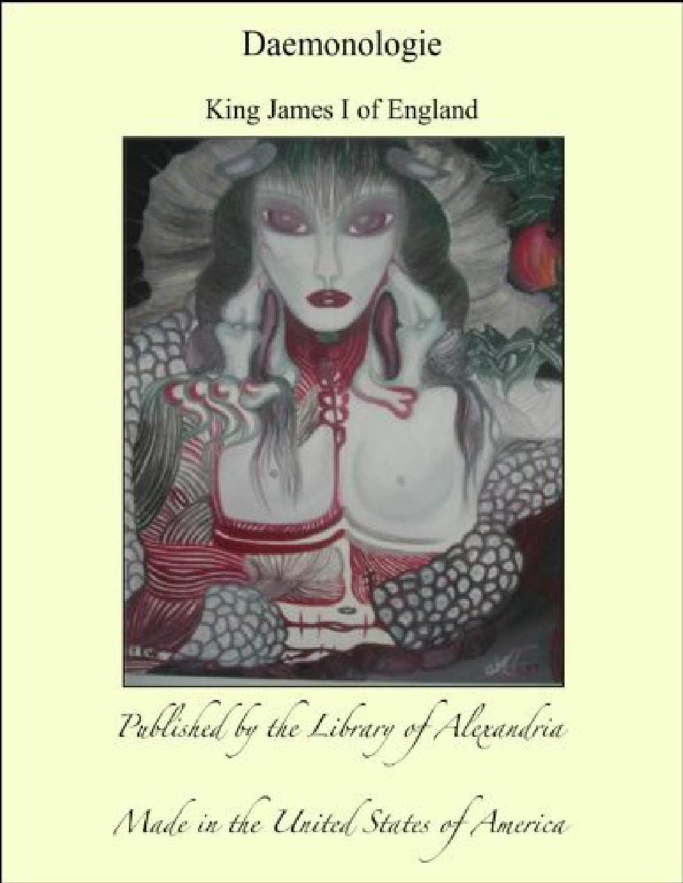 Daemonologie - King of England James I cover