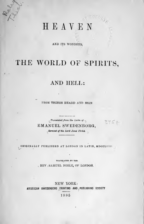 Heaven and its wonders cover