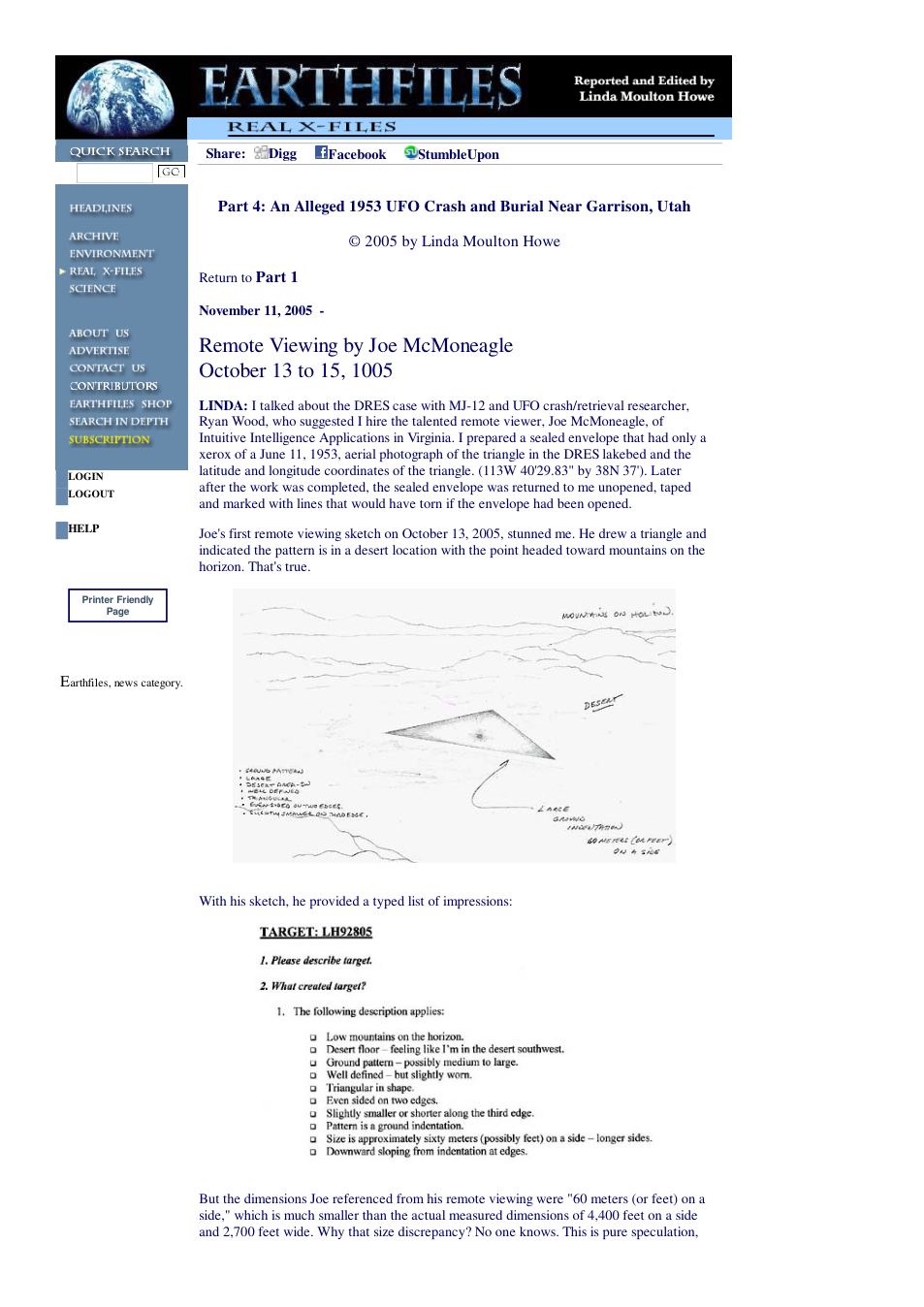 11 11 2005 Part 4 An Alleged 1953 UFO Crash and Burial Near Garrison, Utah cover