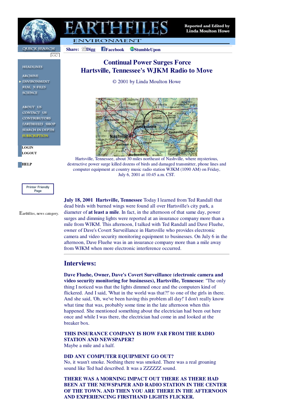 07 18 2001 Continual Power Surges Force Hartsville, Tennessees WJKM Radio to Move cover