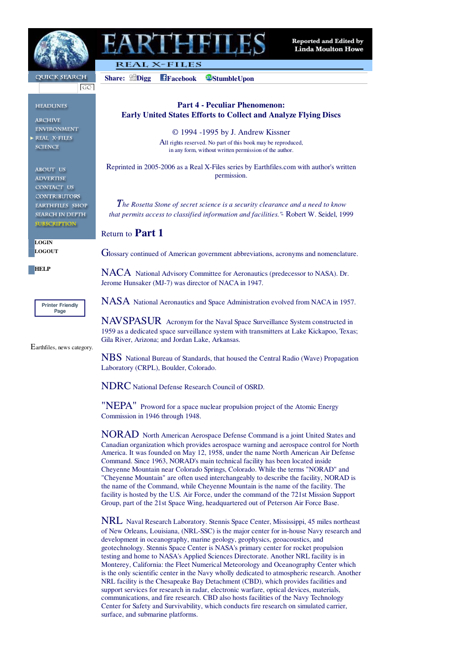 12 24 2005 Part 4 - Peculiar Phenomenon Early United States Efforts to Collect and Analyze Flying Discs cover