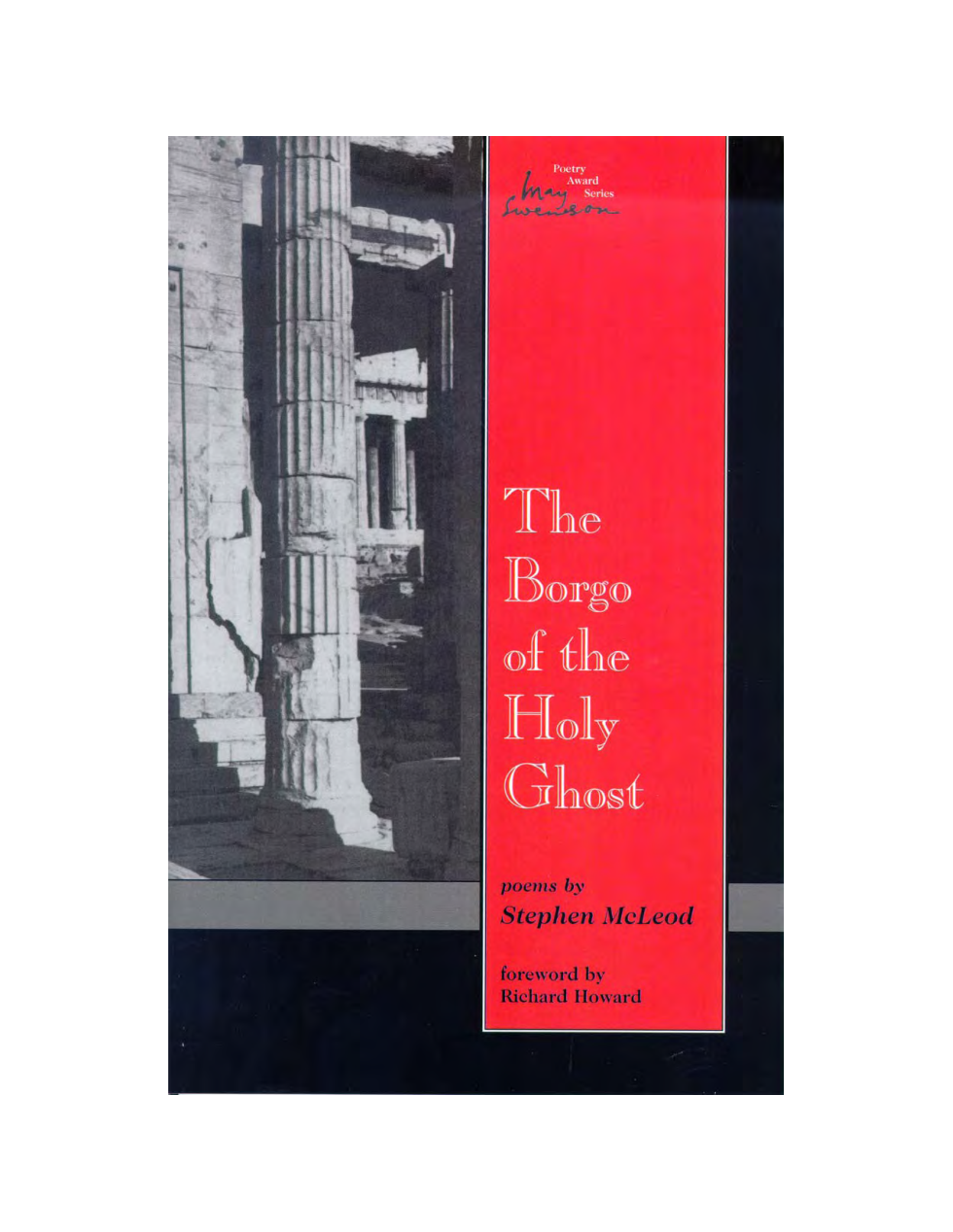 Stephen Mcleod - Borgo Of The Holy Ghost Swenson Poetry Award 2001 cover