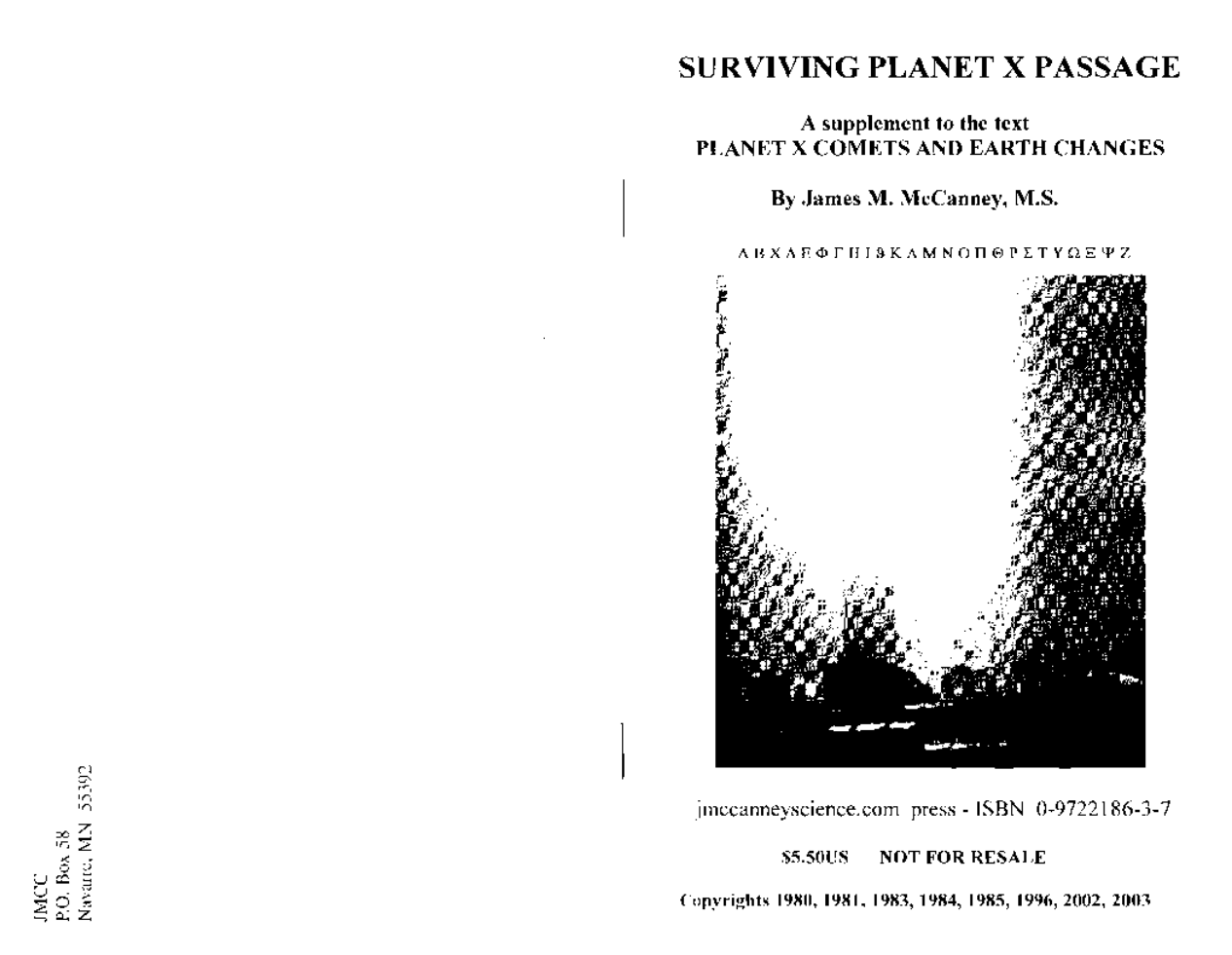 Surviving Planet X Passage cover