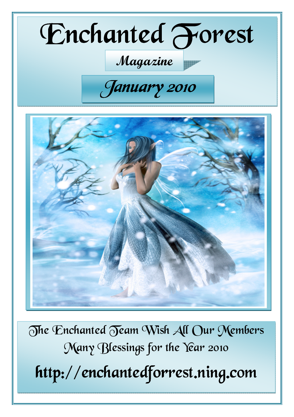 January-2010-Enchanted-Forest-Magazine cover