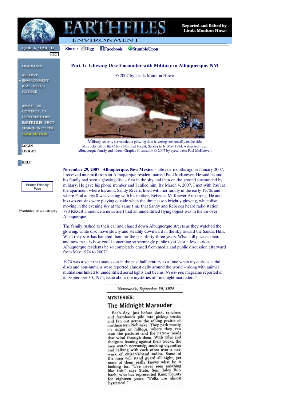 11 29 2007 Part 1 Glowing Disc Encounter with Military in Albuquerque, NM cover