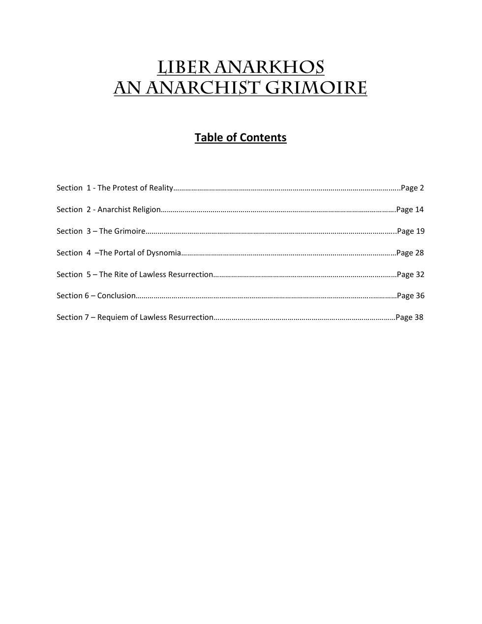 Liber Anarkhos cover