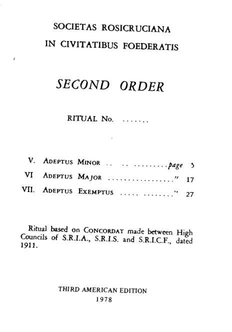 sricf 2ndorder cover