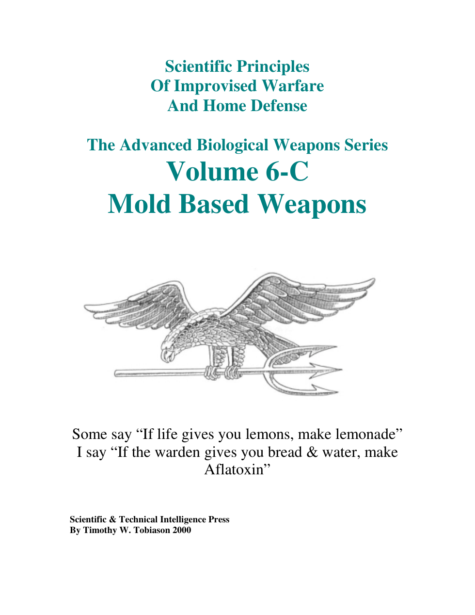 Volume 6-C Mold Based Weapons cover