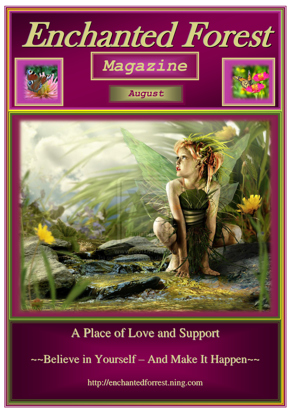 August-2010-Enchanted-Forest-magazine cover