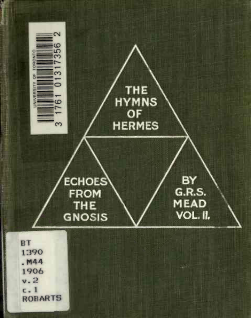 G.R.S. Mead - Hymns Of Hermes cover