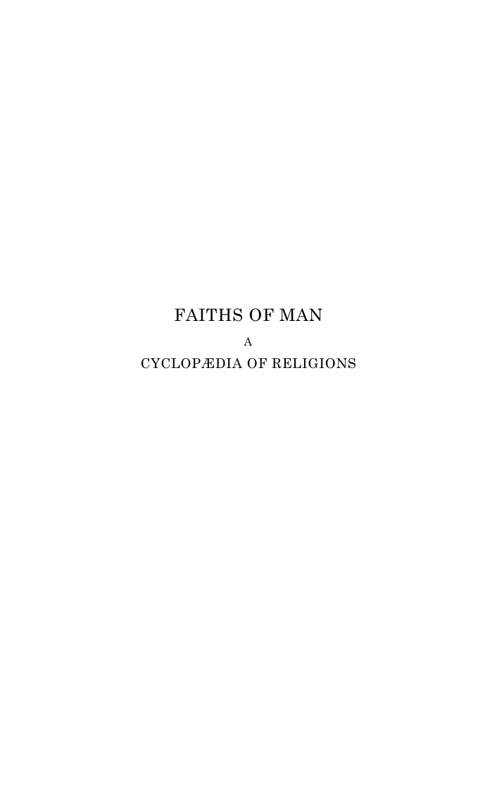 Faiths Of Man cover