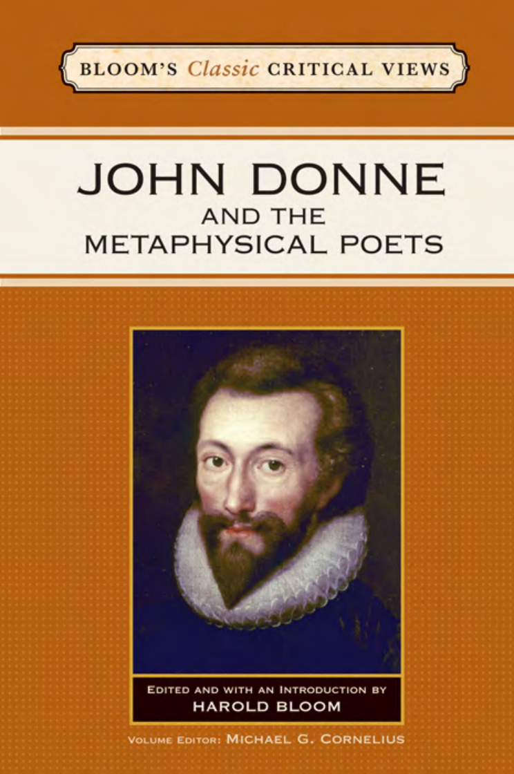 John Donne and the Metaphysical Poets Blooms Classic Critical Views cover