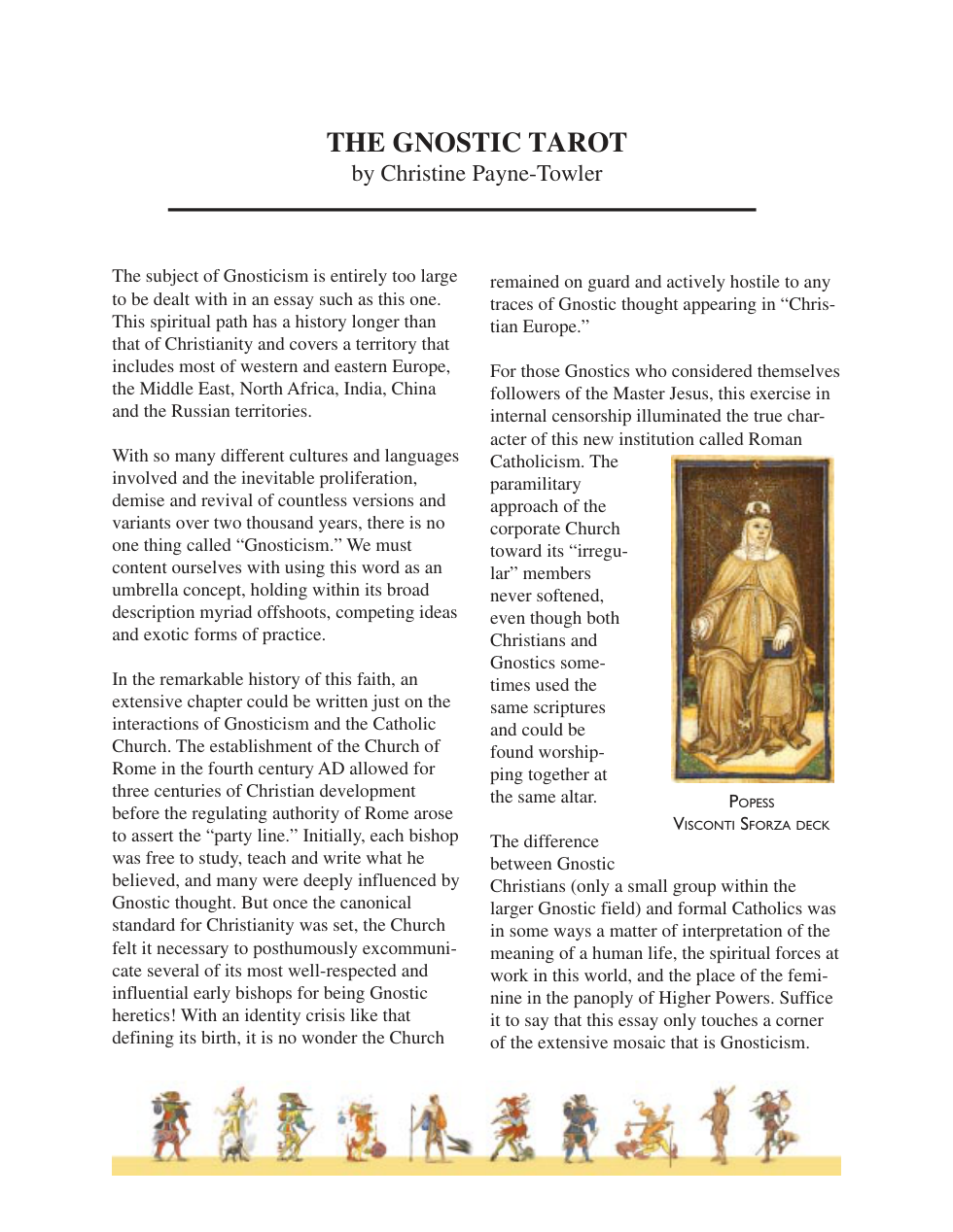 Gnostic Tarot cover