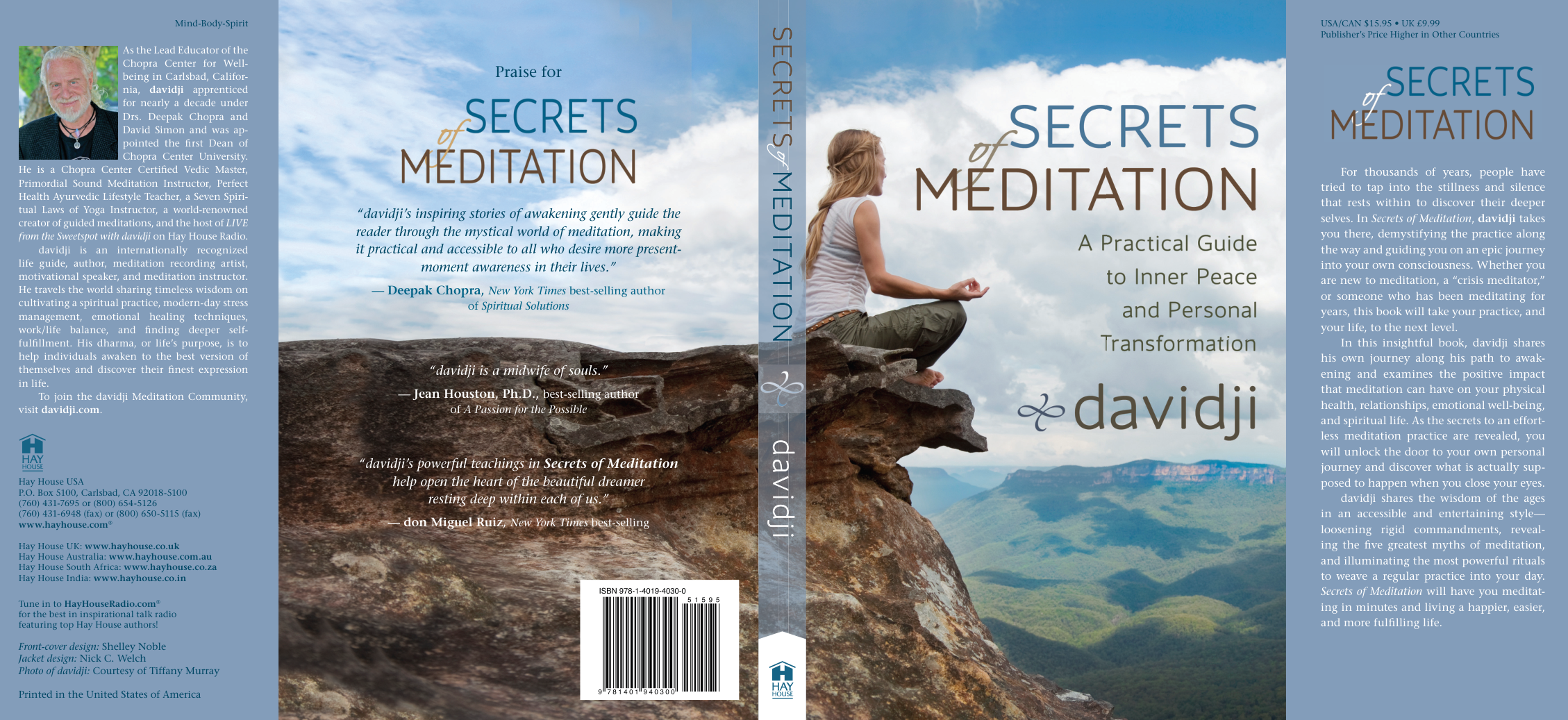 davidji - Secrets of Meditation cover
