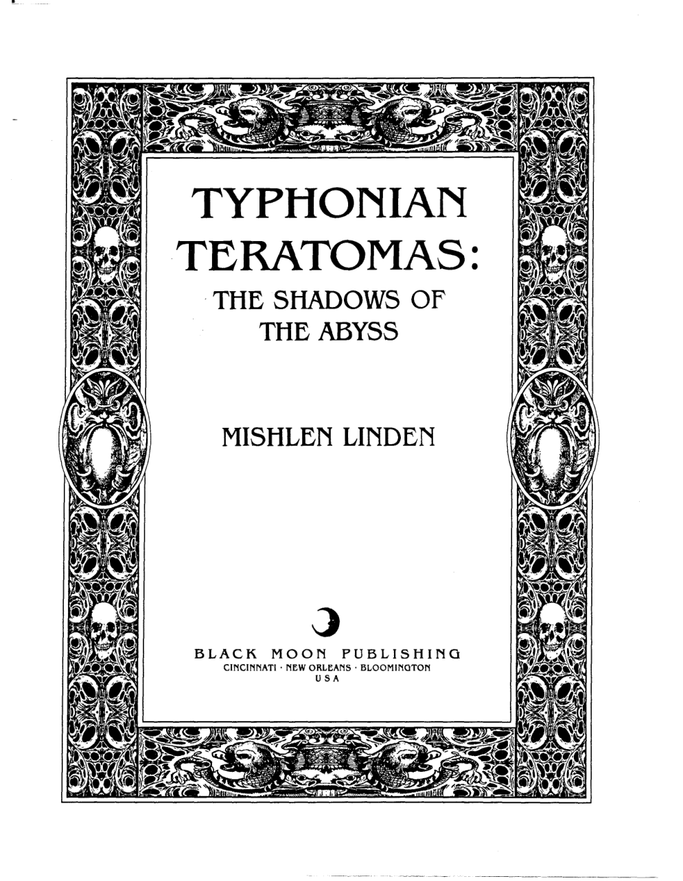 TyphonianTeratomas cover