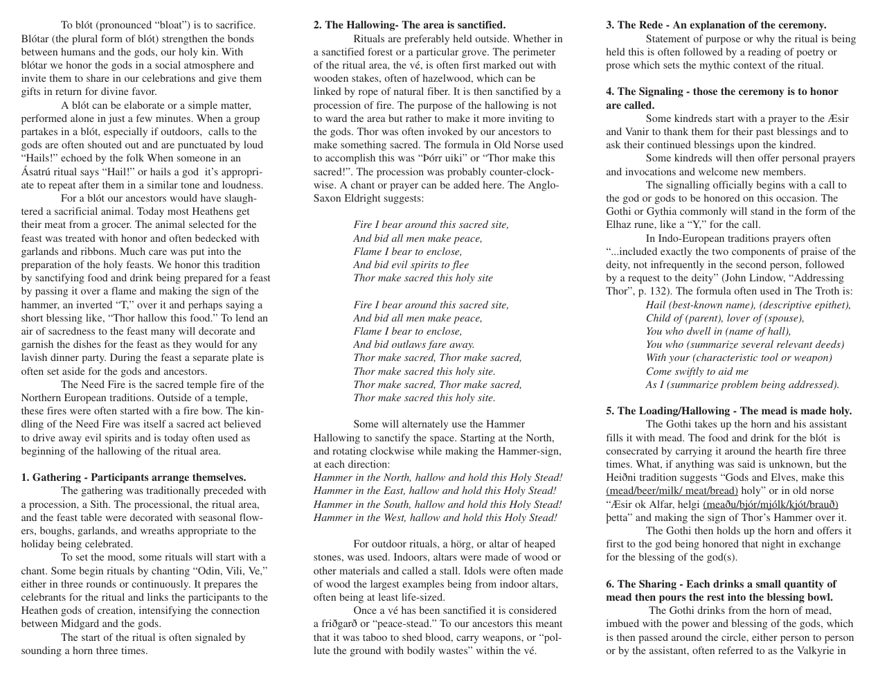 Anthony Arndt - Blotar A Brief Guide To Asatru Ritual cover