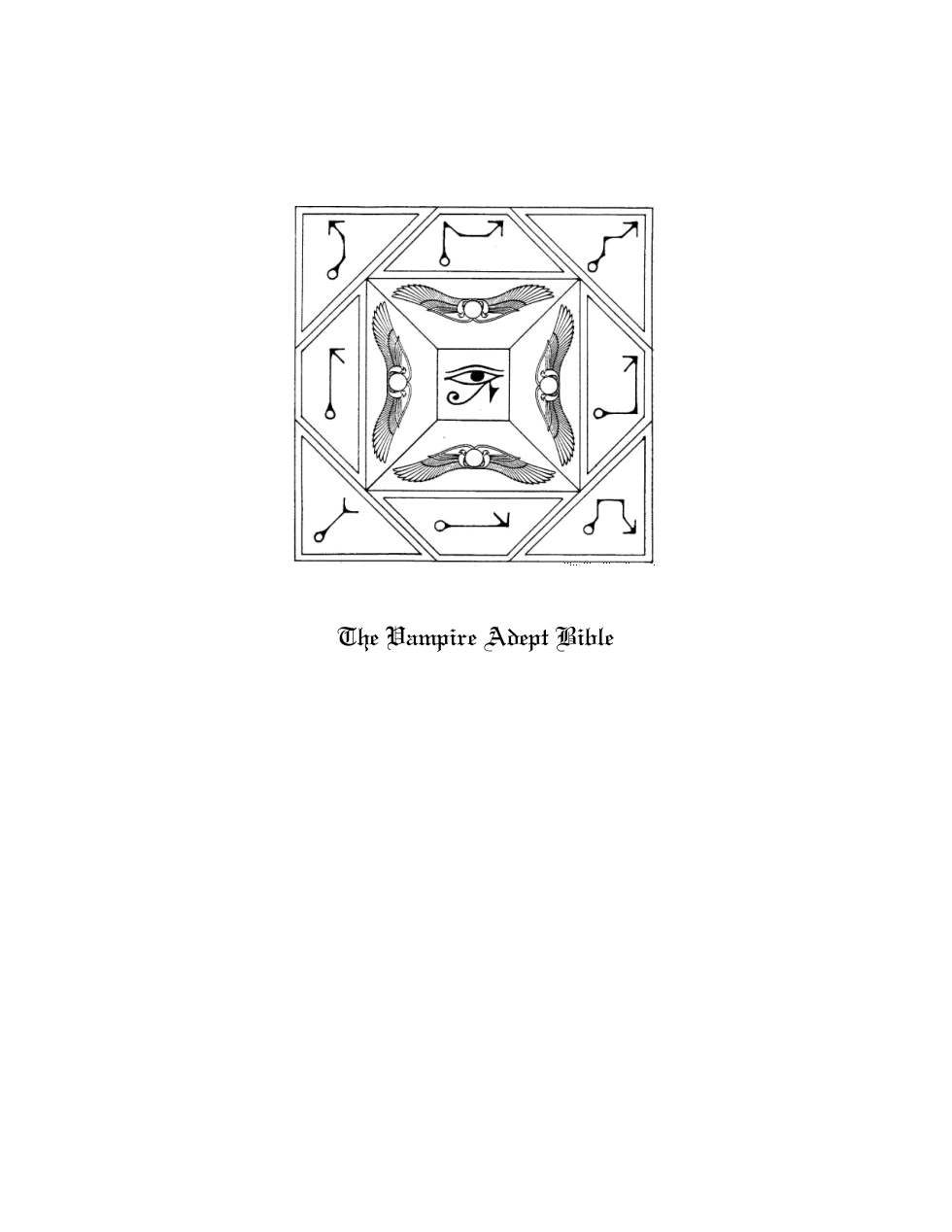 Vampire Adept Bible cover