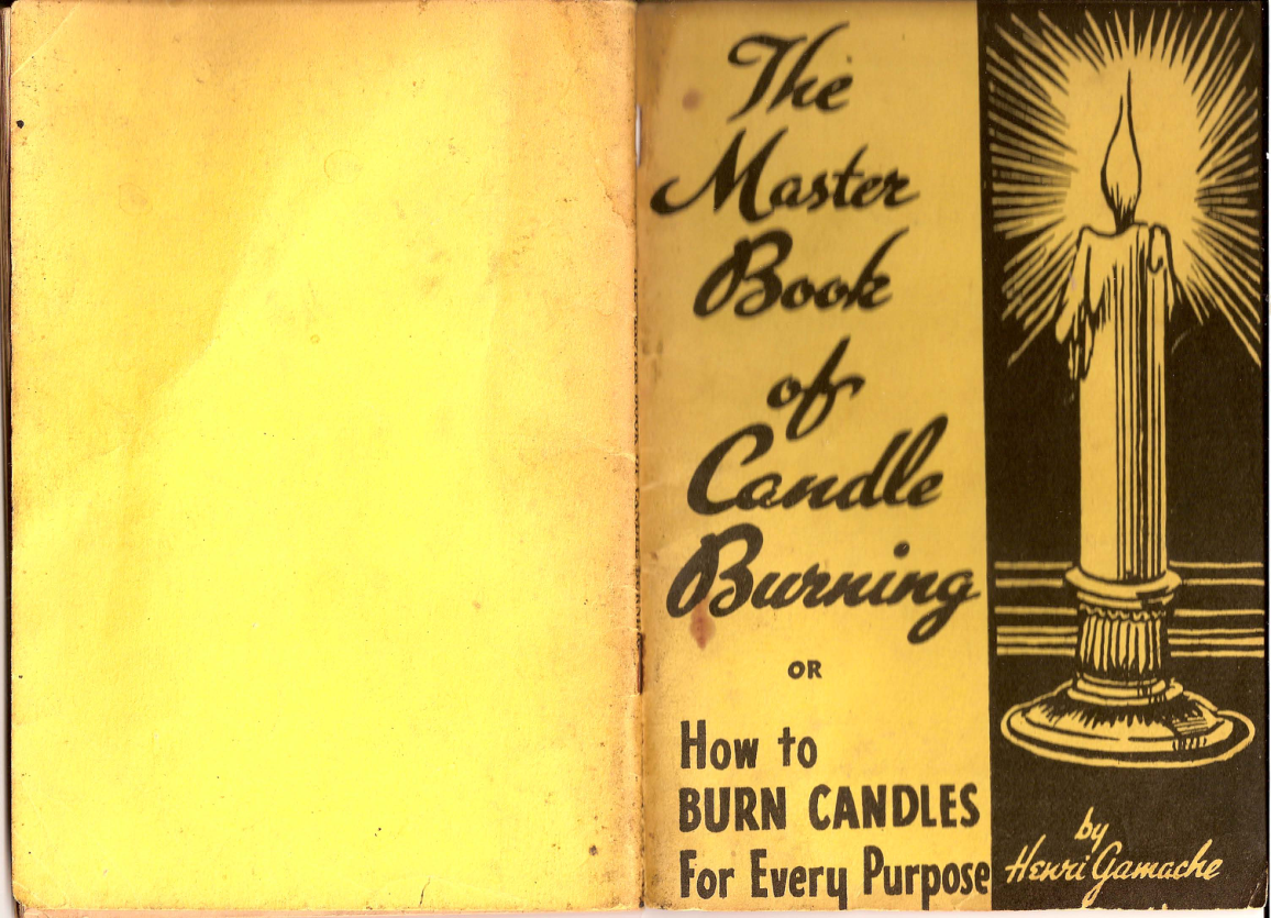 The Master Book of Candle Burning cover