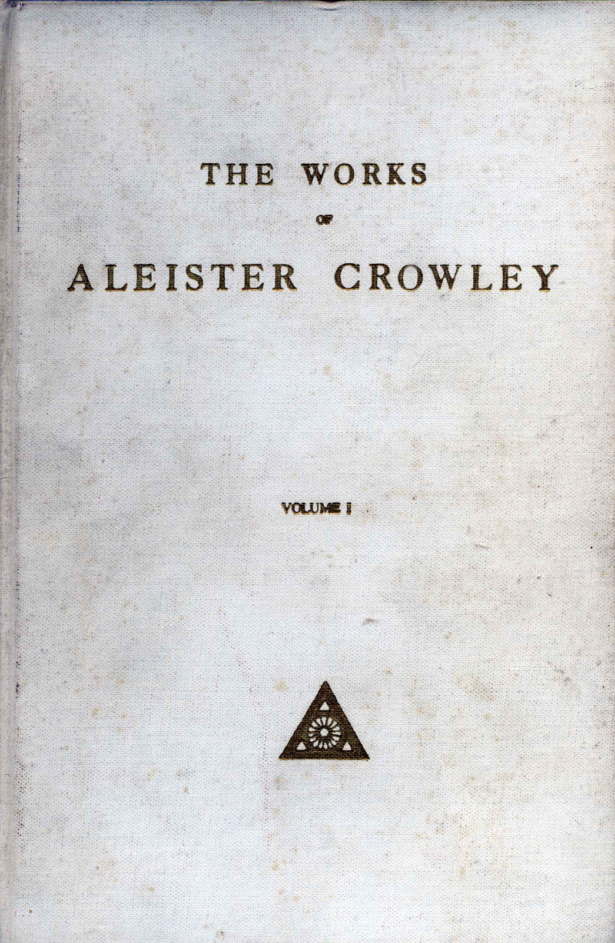 The Works of Aleister Crowley, Volume 1 (1905) cover