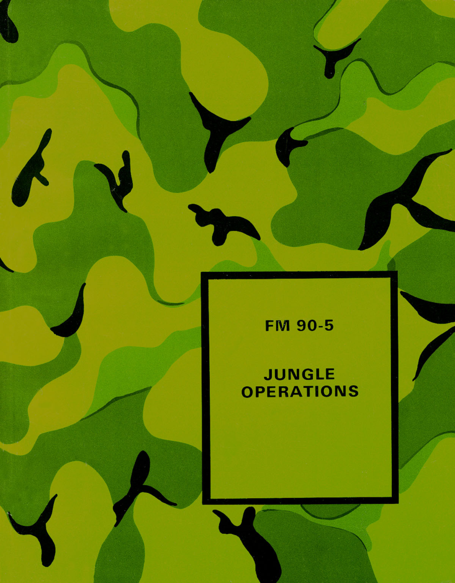FM 90-5 Jungle Operations cover