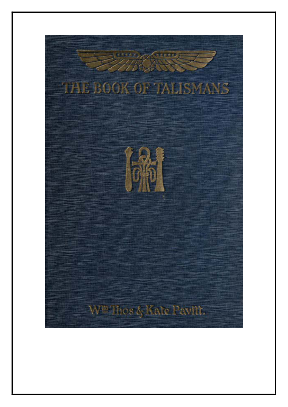 Book of Talismans, Amulets and Zodiacal Gems cover