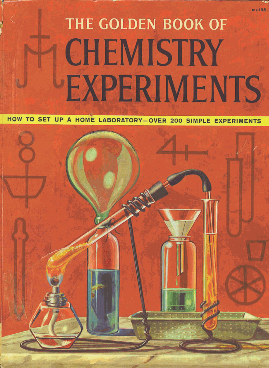 Golden Book of Chemistry Experiments cover