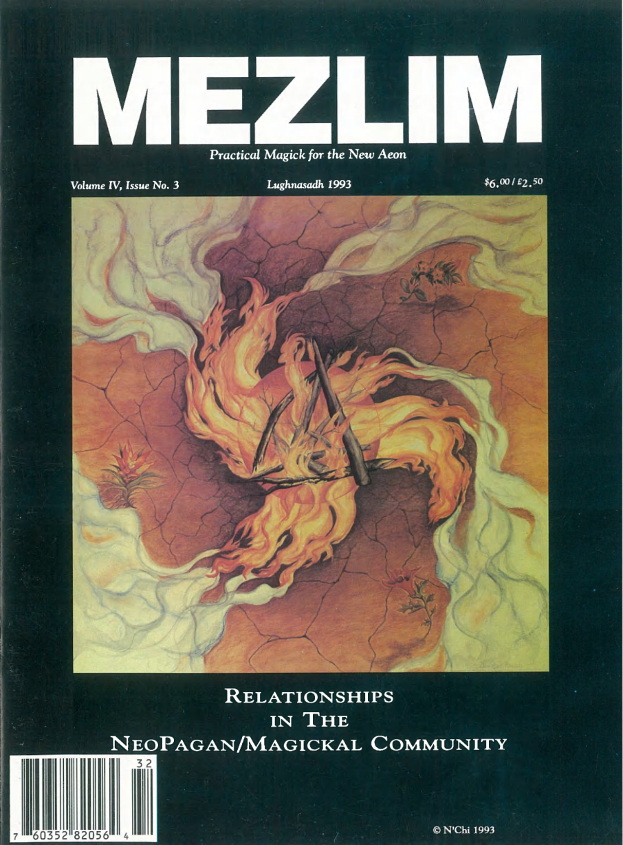 [Vol.4,No.3] Mezlim - Lughnasadh 1993 cover