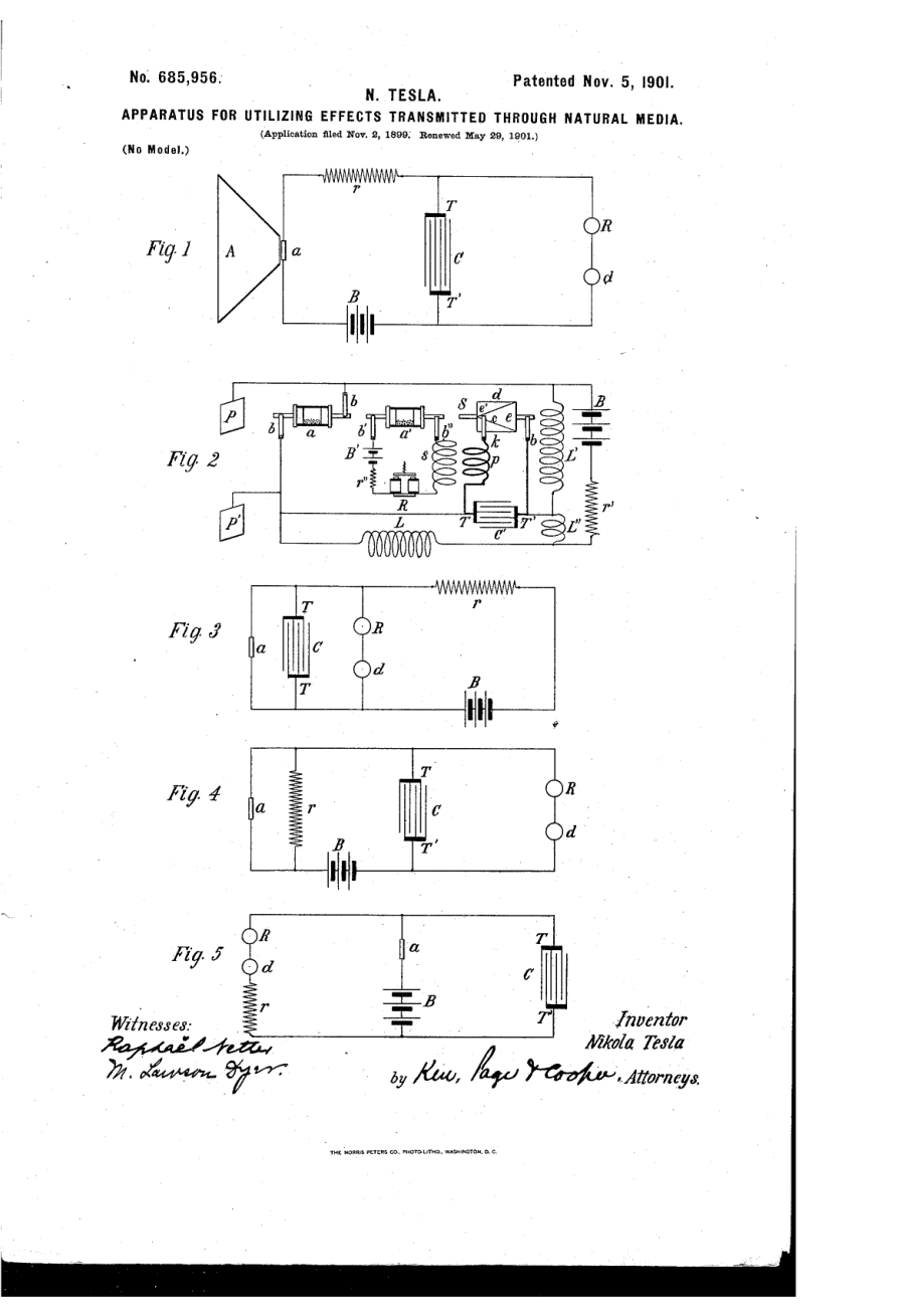 Tesla Patents - 00685956 cover