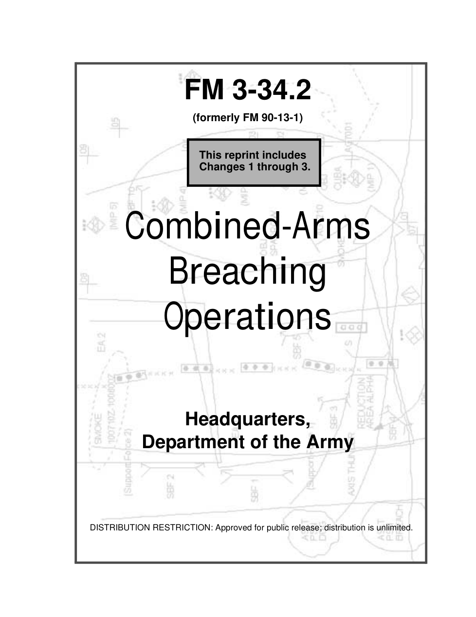 ARMY Combined-Arms Breaching Operations 2002 149p. cover