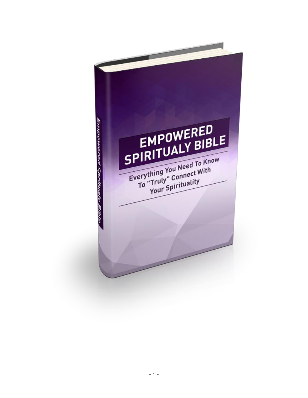 Empowered Spirituality Bible cover