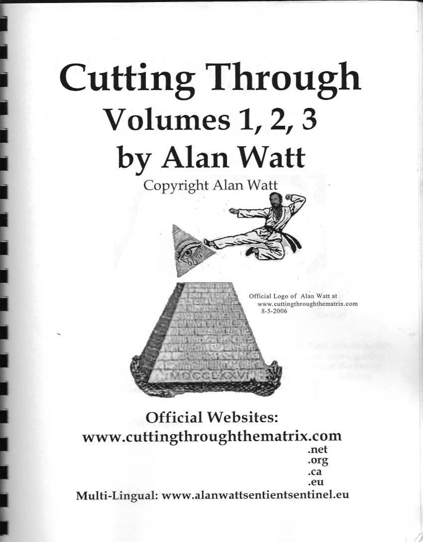 Watt, Alan - Cutting Through The Matrix (3 Vols) (2006) (no OCR) cover