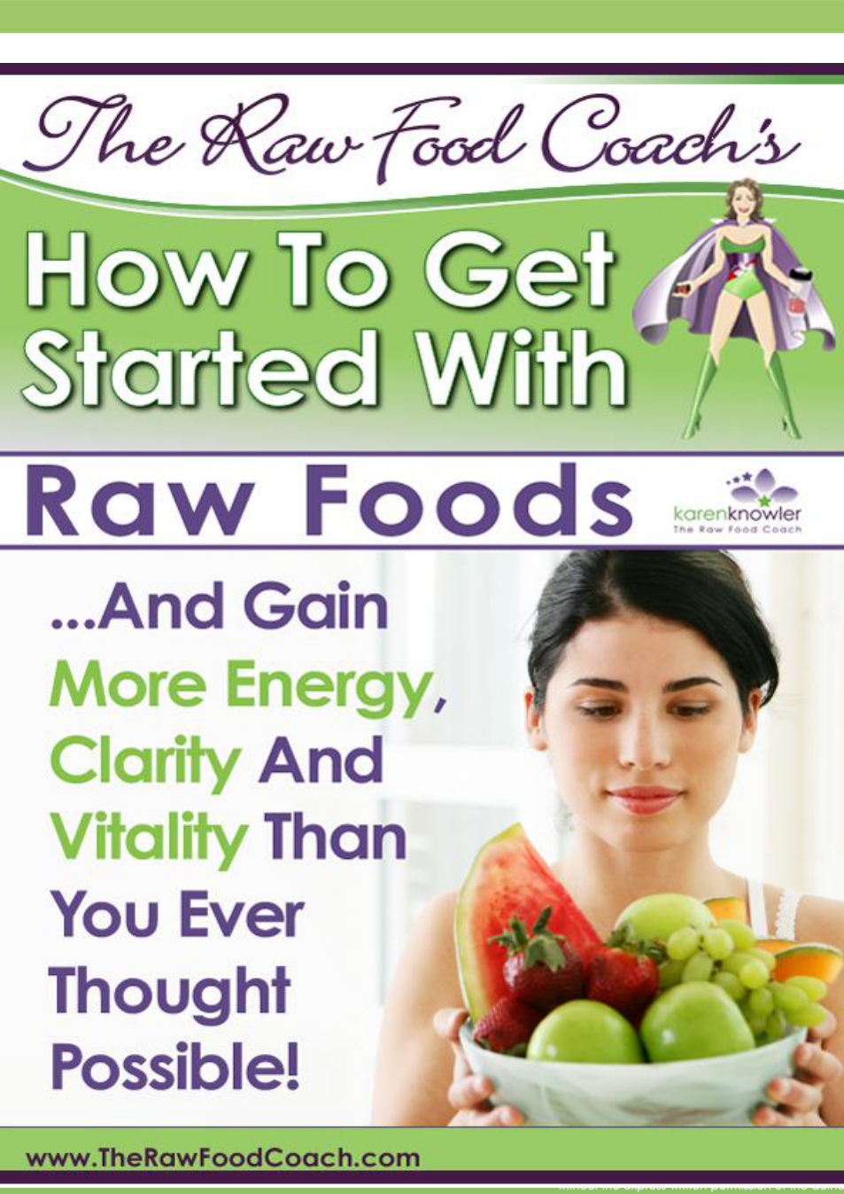 How To Get Started With Raw Foods cover