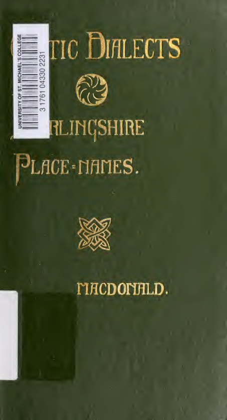 Celtic Dialects cover