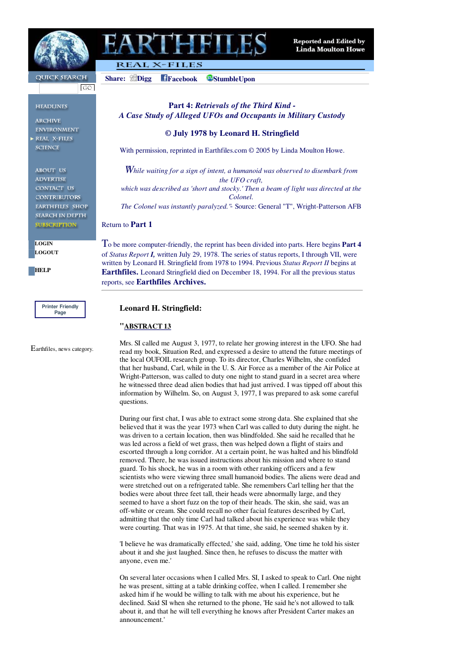 10 05 2005 Part 4 Retrievals of the Third Kind - A Case Study of Alleged UFOs and Occupants in Military Custody cover