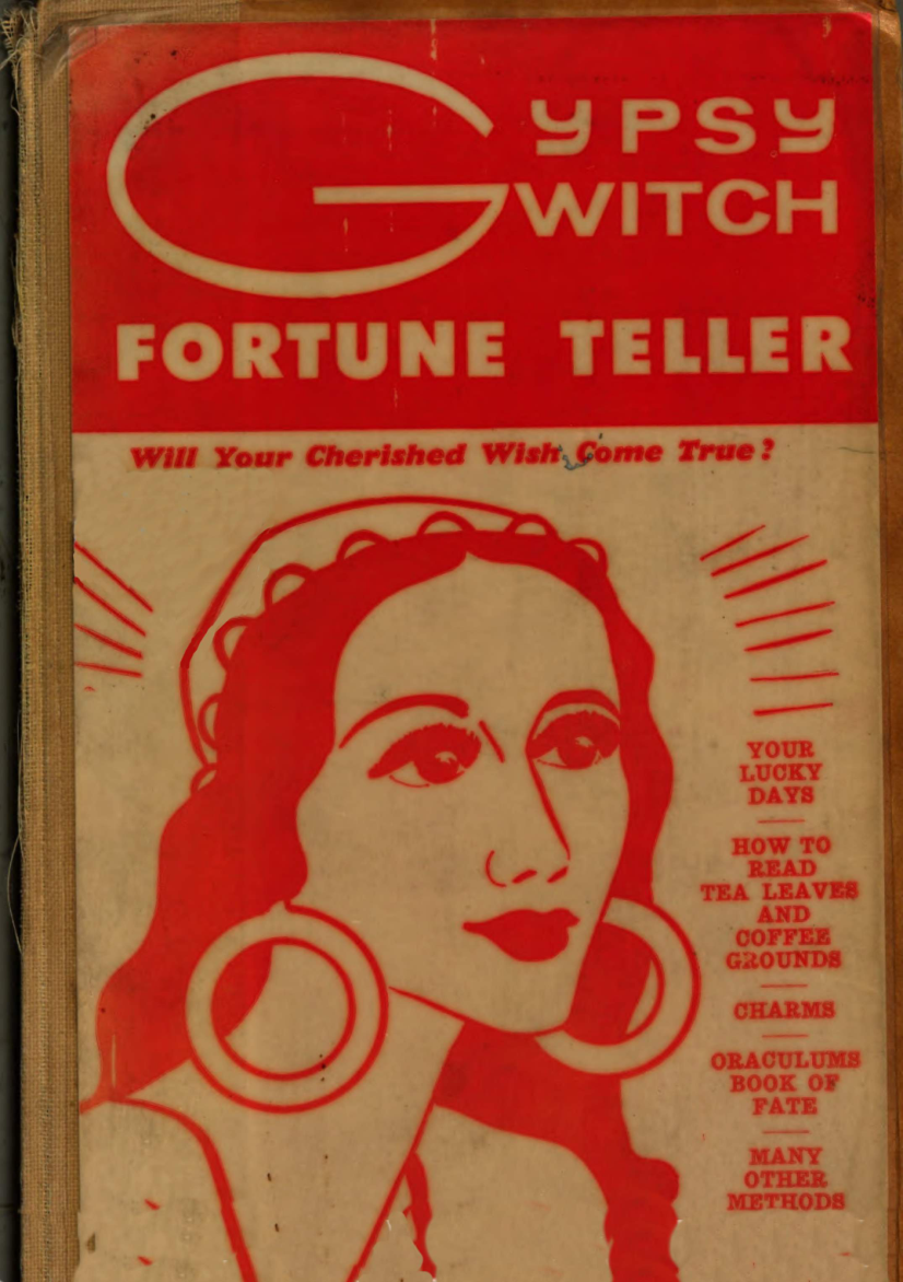 Gypsy Witch Fortune Teller - C B Case (1916) cover