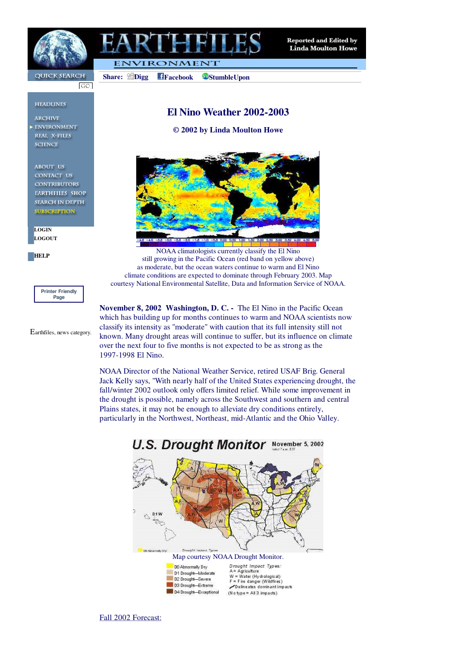 11 08 2002 El Nino Weather 2002-2003 cover