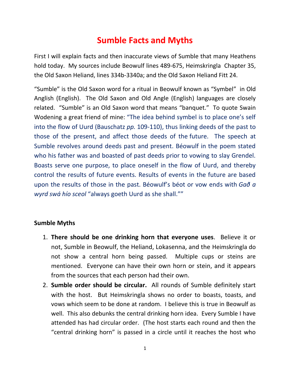Sumble Facts and Myths cover