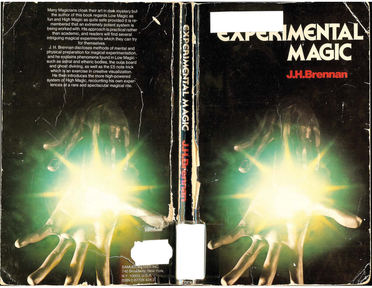 Experimental-Magic-Brennan cover