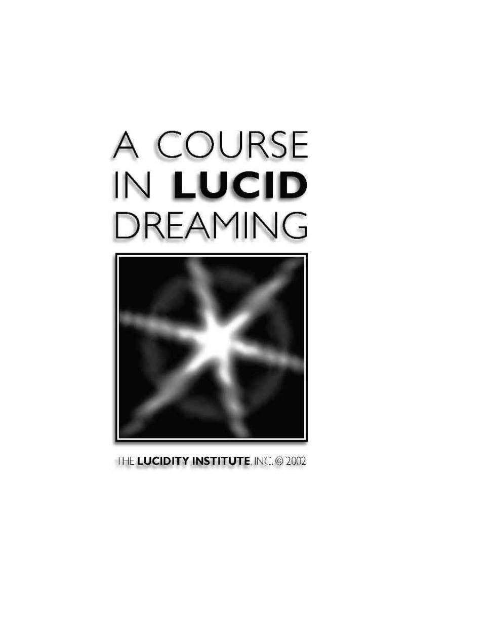 Course In Lucid Dreaming cover