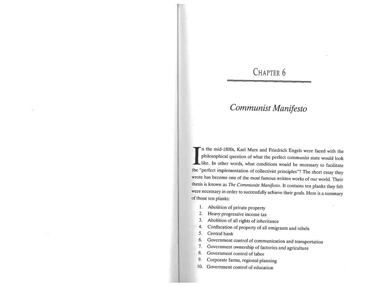 Good To Be King, Ch. 6 - Communist Manifesto, by Michael Badnarik cover